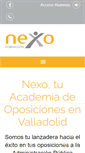 Mobile Screenshot of nexoformacion.es